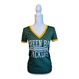 VS PINK GREEN BAY Packers Boxy JERSEY Shirt
